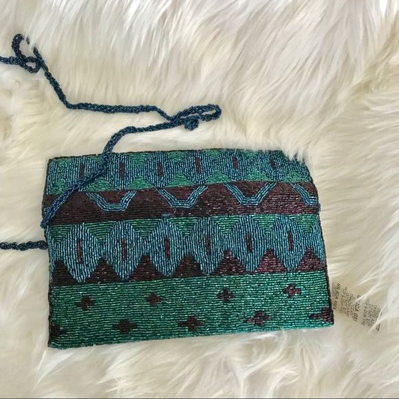 Expressions NYC Beaded Clutch - Picture 4 of 6